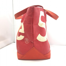 【中古】SUPREME 20SS Raffia Tote Bag RED △状態考慮 シュプリーム[240024461336]_画像4