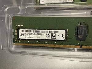 DDR4-3200 32GB:2枚; 64GB