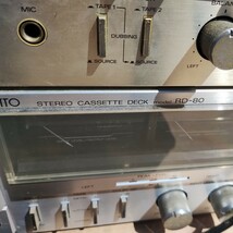 OTTO　ET-3000 DCA-A80 RD-80まとめてセットカセット オーディオ デッキ チューナー_画像4