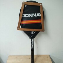 ドネー ビヨンボルグDONNAY オールウッド 木製テニスラケット ケース付_画像2