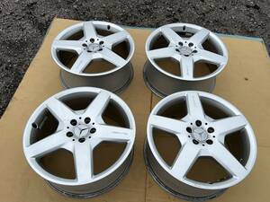 中古ホイール４本セット() 【メルセデスベンツ】Rクラス(W251) AMG純正アルミホイール 19x8.5J 5-112 +64 ハブ66.5☆4本セット W2514011702