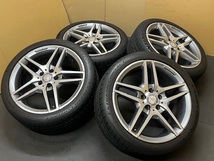 ホイール付タイヤ４本セット メルセデスベンツ純正 W212 W207 AMG Eクラス 18x8.5J+48 9J+54 112-5 4本 A212 W204 W205 W206 W213 W212 _画像2