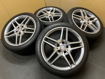 ホイール付タイヤ４本セット メルセデスベンツ純正 W212 W207 AMG Eクラス 18x8.5J+48 9J+54 112-5 4本 A212 W204 W205 W206 W213 W212 _画像6