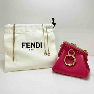 FENDI フェンディ　ポシェット・ナノ・フェンディ　7AS051-ABVE-228-1835 ショルダーバック　ブランドバック　ブランド