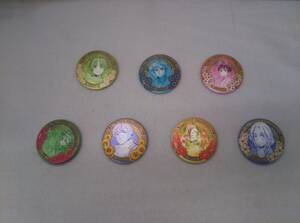 [7 piece set ] Hetalia World*Stars trailing change ng can badge Mu jiamver. anime ga× Sofmap veveve.MUSEUM