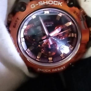 【かっこいい！G-SHOCK】CASIO／MTG-B3000FR／221209A0692／高級腕時計／40thモデル／電波ソーラー／オレンジ／時計の画像4
