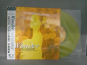 帯あり 中森明菜 【LP盤】Wonder(Yellow Vinyl)