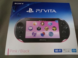 【PSVITA】 PlayStationVita Wi-Fiモデル:ピンク/ブラック(PCH2000ZA15)