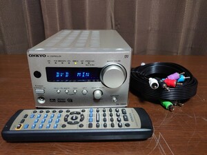 オンキョー ONKYO 5.1chAVコントローラー PR-155AX 動作品美品リモコン専用ケーブル付きです！