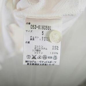 パーリーゲイツ PEARLY GATES 刺繍 ナンバリングワッペン 半袖ポロシャツ(5)ホワイトの画像3