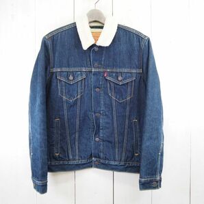 リーバイス LEVI'S ボアデニムジャケット*ランチコート/PC9-705980027(M)インディゴの画像1