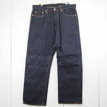 フルカウント FULL COUNT LOT 0105XX セルビッチデニムパンツ*ボタンフライ*隠しリベット(35)インディゴ/日本製_画像1