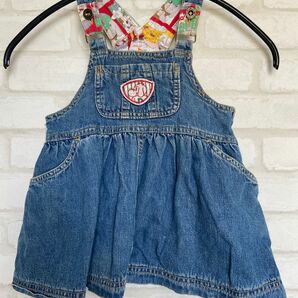 PACDO ベビー服　女の子　デニムスカート 