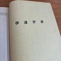 i2■会員名簿　新日本製鐵室蘭なかまち会　事務局　室蘭輪西　昭和60年　レトロ　製鉄資料_画像8