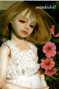 少女人形 石粉粘土製　42㎝ドール　球体関節人形　創作人形　手作り人形　☆mizukidoll☆　中古
