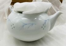 【中古】急須 湯呑み 番茶器揃 泰山作 5客 セット 蓋付き ギフト 陶器 骨董 旧家 蔵出し品 保管品 レトロ DM0514M_画像9