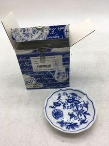 【1円スタート】ZWIEBELMUSTER 小皿 ５客セット ORIGINALBOHEMIA made in CZECH チェコ産 保管品 箱付き DM0513L