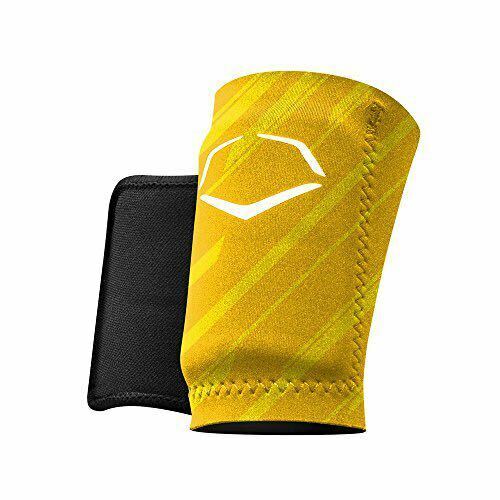 ★新品 Evoshield A150 リストガード イエロー Lサイズ エボシールド リストバンド MLB 公式 ★ リストバンド