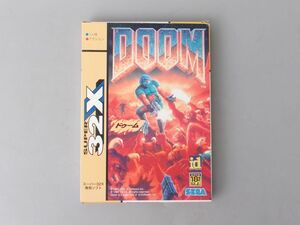 スーパー32Xソフト「DOOM ドゥーム」箱 取説付属 動作未確認