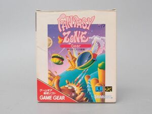 GAME GEAR ゲームギア ソフト「ファンタジーゾーンギア オパオパJr.の冒険」箱 取説付属 動作未確認