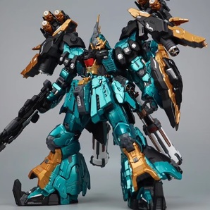 【Blend-Nucleus】1/72 高さ26cm S.Fire-003 Grumdy Eagle ヤクト・ドーガ 合金完成品 メタリック塗装改善版 可動 フィギュア 新品の画像7