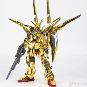 【高高/GAOGAO】1/100 ORB-01 アカツキガンダム ゴールドミラーコーティング フルセット 再販 SEED DESTINY プラモデル 未組立 新品の画像2