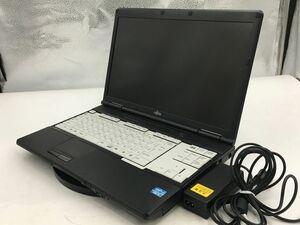 FUJITSU/ノート/SSD 128GB/第2世代Core i3/メモリ4GB/WEBカメラ無/OS無-240501000957633