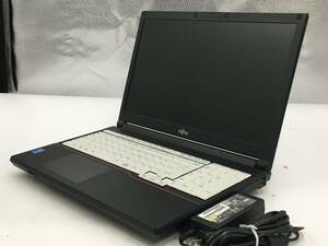 FUJITSU/ノート/HDD 500GB/第4世代Core i3/メモリ4GB/4GB/WEBカメラ無/OS無-240426000947763