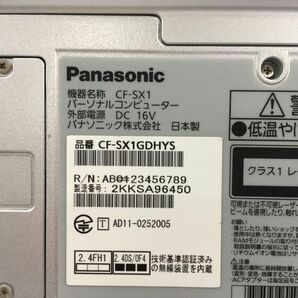 PANASONIC/ノート/HDD 1000GB/第2世代Core i5/メモリ4GB/4GB/WEBカメラ有/OS無-240415000920866の画像6