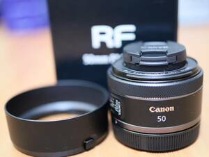 キヤノン RF50mm F1.8 STM 美品