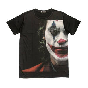 映画 ジョーカー Joker アーサー ピエロ アメリカ 殺人 お笑い ハリウッド ストリート系 デザインTシャツ メンズ 半袖 ★tsr0914-blk-xl 