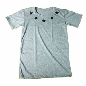 星柄 スター ドット原宿系 カワイイ ストリート系 スケーター おもしろTシャツ レディースTシャツ 半袖 ★L19S