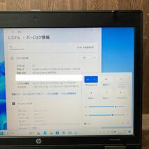 MY5T-85 激安 OS Windows11Pro試作 ノートPC HP ProBook 6570b Core i5 メモリ4GB HDD320GB 現状品_画像3