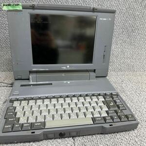 PCN98-1780 super-discount PC98 notebook NEC 98note PC-9821Ne start-up has confirmed Junk including in a package possibility 