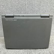 PCN98-1786 激安 PC98 ノートブック NEC 98note LIGHT PC-9821Lt2/7A 起動確認済み ジャンク 同梱可能_画像6