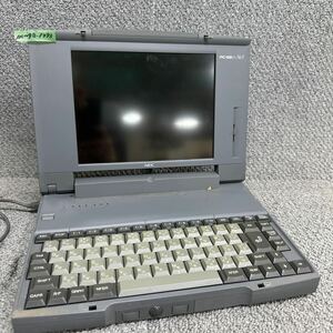 PCN98-1793 super-discount PC98 notebook NEC 98note PC-9821Ne3/3 start-up has confirmed Junk including in a package possibility 