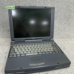 PCN98-1798 super-discount PC98 notebook NEC Aile PC-9821Ls150/S14 modelC electrification un- possible Junk including in a package possibility 