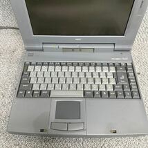 PCN98-1804 激安 PC98 ノートブック NEC 98note Lavie PC-9821Na12/S8 起動確認済み ジャンク 同梱可能_画像3