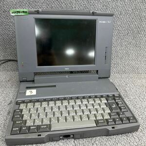 PCN98-1806 super-discount PC98 notebook NEC 98note PC-9821Ne2/340W start-up sound lamp has confirmed Junk including in a package possibility 