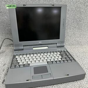 PCN98-1813 super-discount PC98 notebook NEC 98note Lavie PC-9821Na13/H10 start-up lamp has confirmed Junk including in a package possibility 