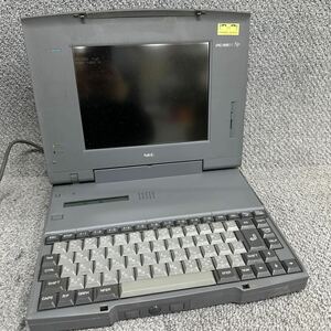 PCN98-1818 super-discount PC98 notebook NEC 98note PC-9821Np/810W start-up has confirmed Junk including in a package possibility 