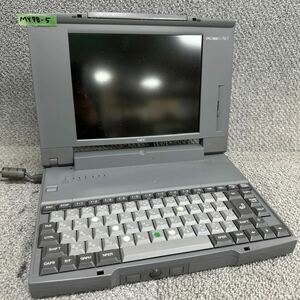 MY98-5 super-discount PC98 notebook NEC 98note PC-9821Ne3 start-up has confirmed Junk including in a package possibility 