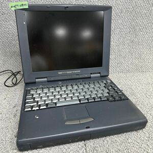 PCN98-1835 super-discount PC98 notebook NEC Lavie PC-9821NW150S20D start-up has confirmed Junk including in a package possibility 
