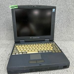 PCN98-1838 super-discount PC98 notebook NEC Lavie PC-9821Nr13/D10 modelA electrification un- possible Junk including in a package possibility 