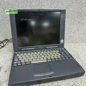PCN98-1841 super-discount PC98 notebook NEC Aile PC-9821La13/S14 start-up has confirmed Junk including in a package possibility 