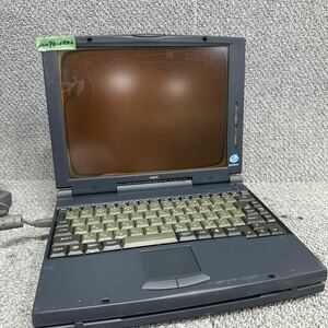 PCN98-1842 super-discount PC98 notebook NEC Aile PC-9821Ls12/D10 modelD start-up has confirmed Junk including in a package possibility 