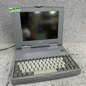 PCN98-1855 super-discount PC98 notebook NEC 98note LIGHT PC-9821Lt/540A start-up sound lamp has confirmed Junk including in a package possibility 