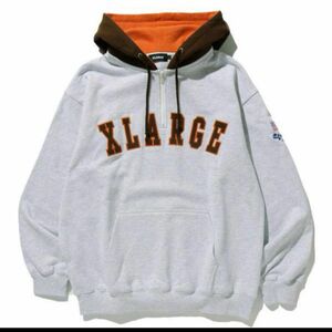 XLARGEハーフジップ