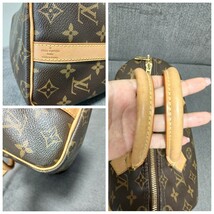 LOUIS VUITTON ルイ ヴィトン LV モノグラム ボストン ハンドバッグ ショルダー 2way スピーディ 25 バンドリエール M41113 カバン Bag 鍵 _画像8