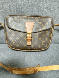 LOUIS VUITTON ルイ ヴィトン モノグラム ショルダーバッグ 斜め掛け ブラウン ジュヌフィーユ PM Bag カバン M51227 1円〜